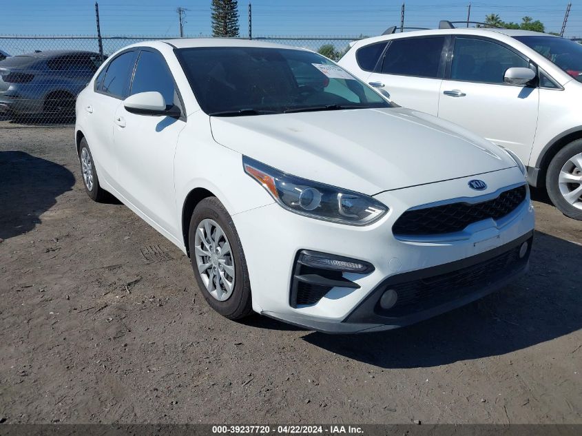2020 Kia Forte Fe VIN: 3KPF24AD6LE158822 Lot: 39237720