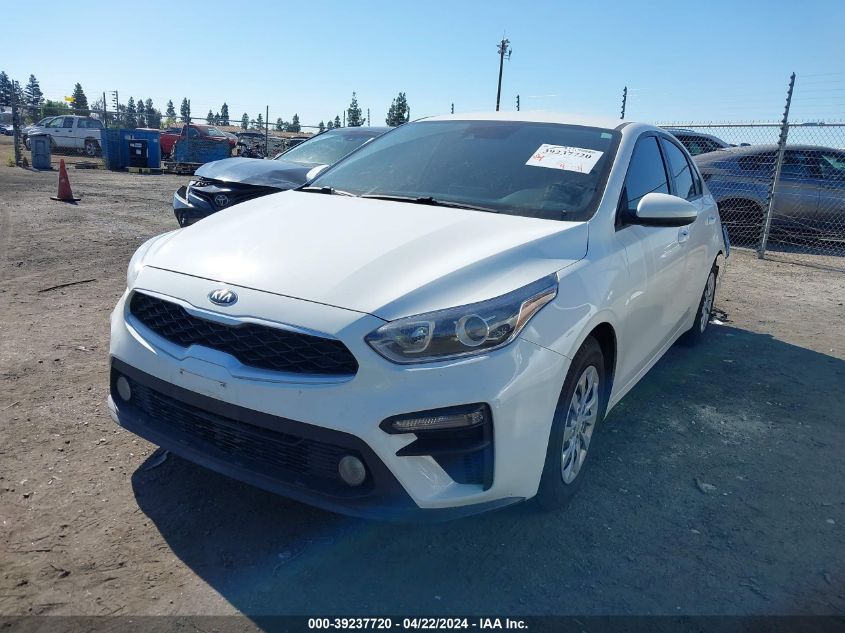 2020 Kia Forte Fe VIN: 3KPF24AD6LE158822 Lot: 39237720