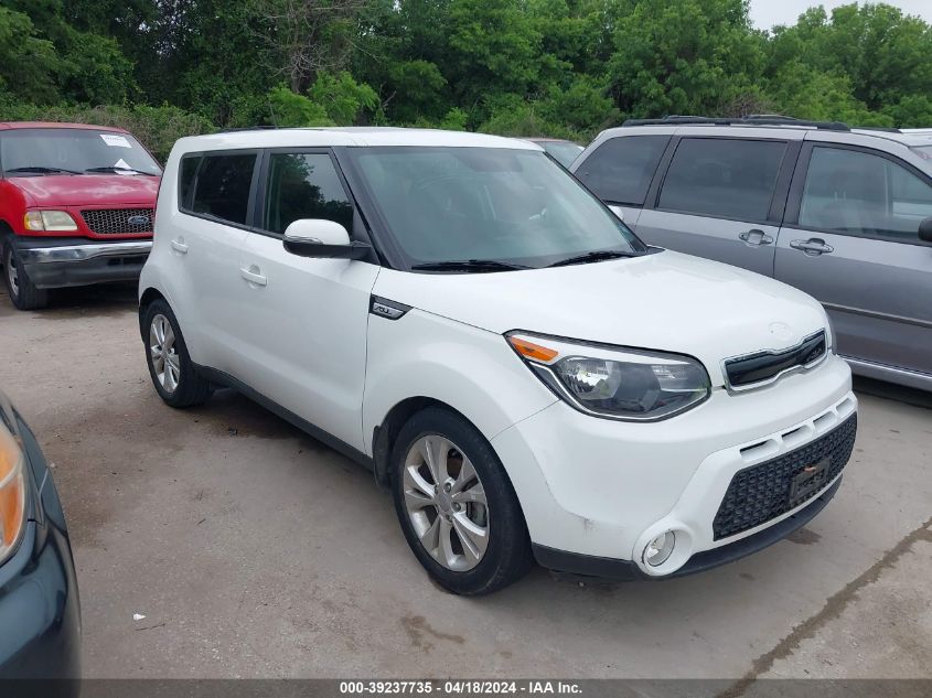 2016 Kia Soul ! VIN: KNDJX3A55G7287915 Lot: 39237735