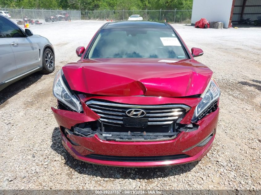 2015 Hyundai Sonata Limited VIN: 5NPE34AFXFH128393 Lot: 39237757