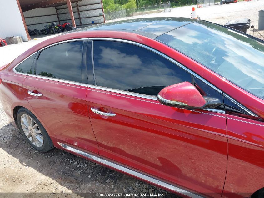 2015 Hyundai Sonata Limited VIN: 5NPE34AFXFH128393 Lot: 39237757