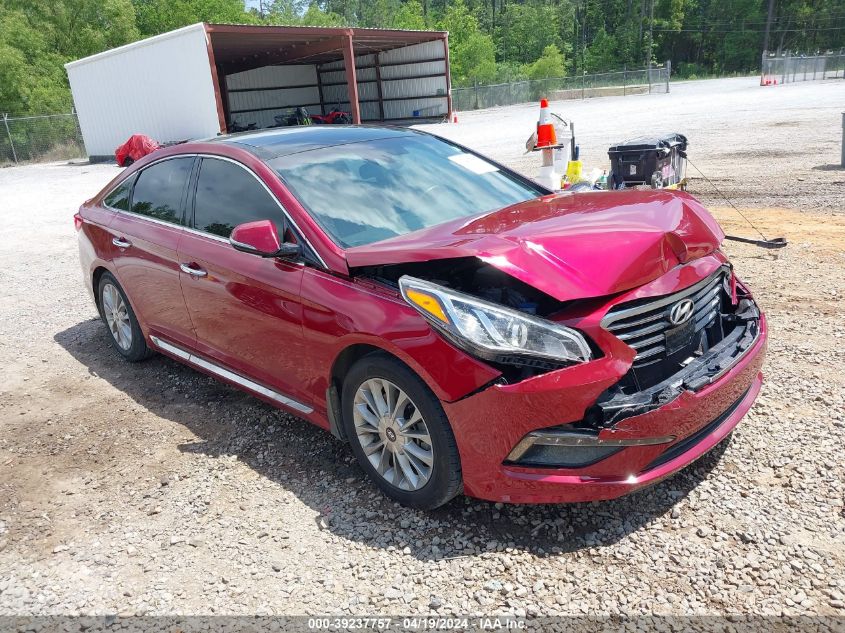 2015 Hyundai Sonata Limited VIN: 5NPE34AFXFH128393 Lot: 39237757