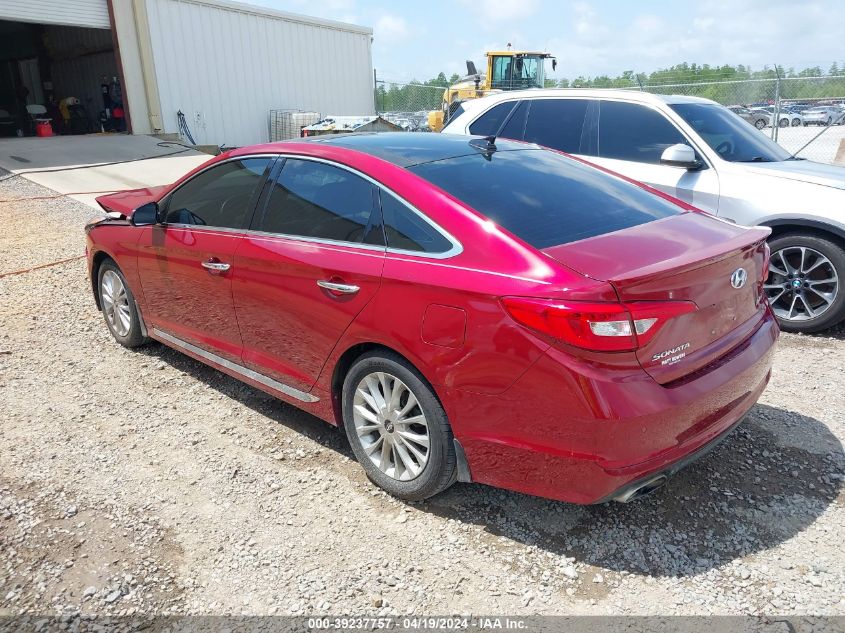 2015 Hyundai Sonata Limited VIN: 5NPE34AFXFH128393 Lot: 39237757