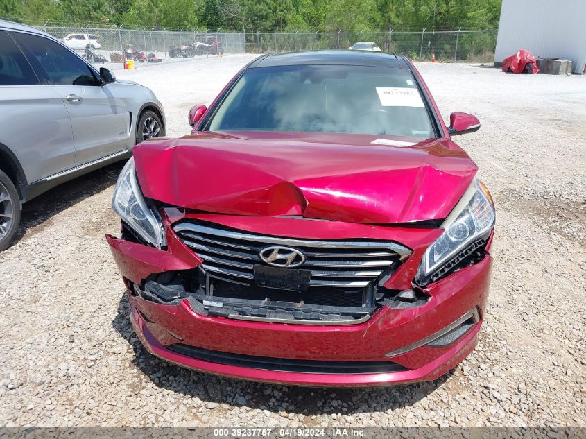 2015 Hyundai Sonata Limited VIN: 5NPE34AFXFH128393 Lot: 39237757