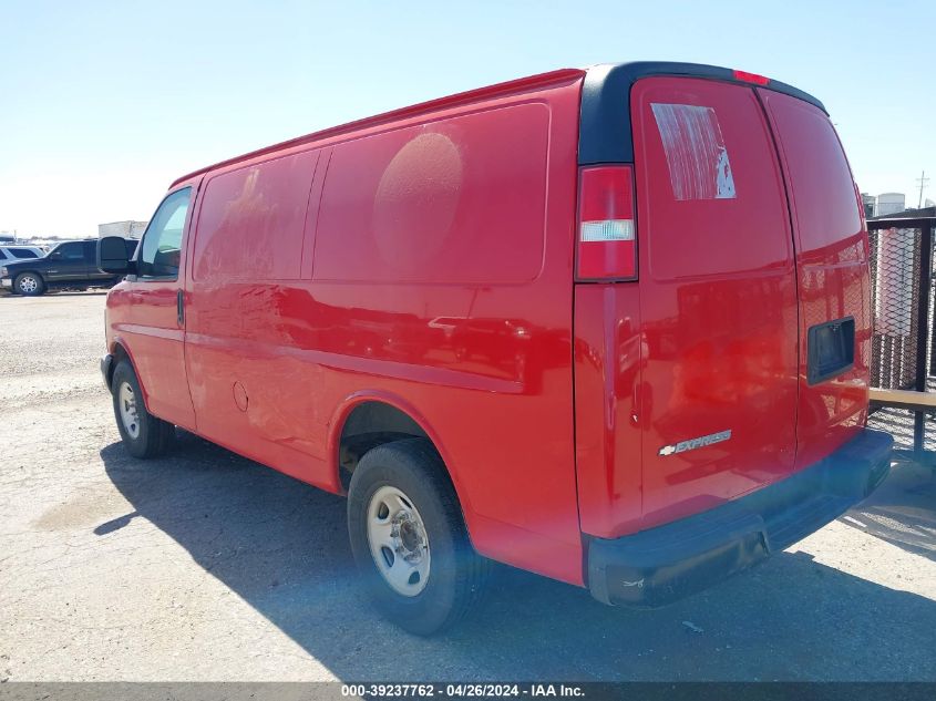 2009 Chevrolet Express Work Van VIN: 1GCHG35KX91172635 Lot: 39237762