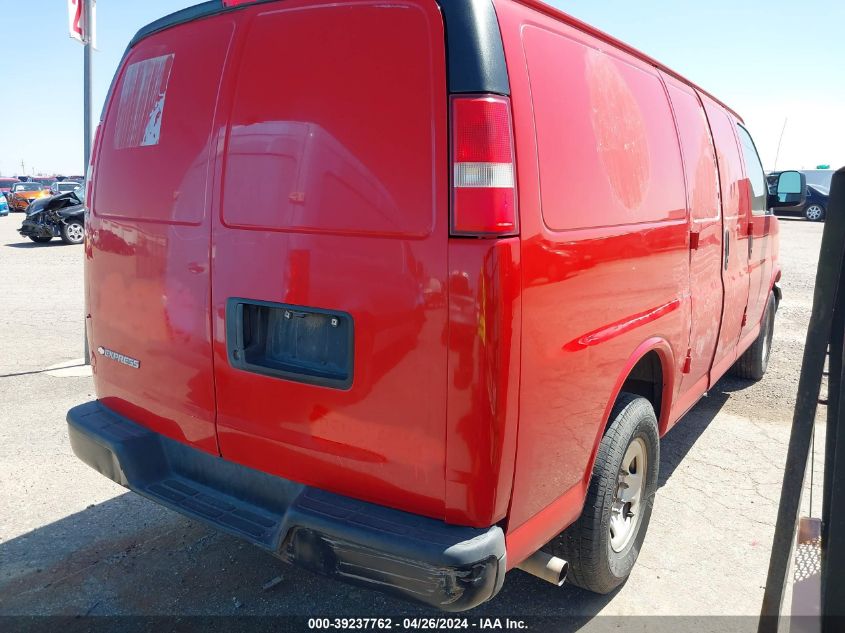 2009 Chevrolet Express Work Van VIN: 1GCHG35KX91172635 Lot: 39237762