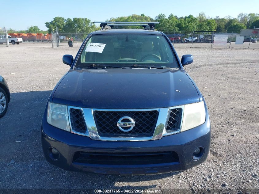 2010 Nissan Pathfinder Se VIN: 5N1AR1NB7AC621824 Lot: 39237765