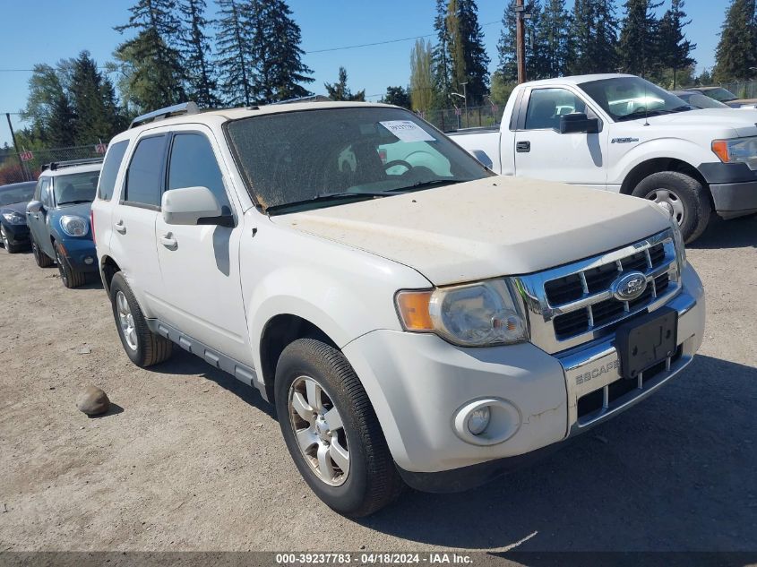 2011 Ford Escape Limited VIN: 1FMCU9EG2BKC42657 Lot: 39237783