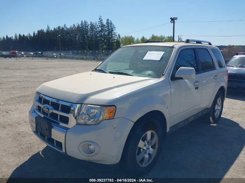 2011 Ford Escape Limited VIN: 1FMCU9EG2BKC42657 Lot: 39237783