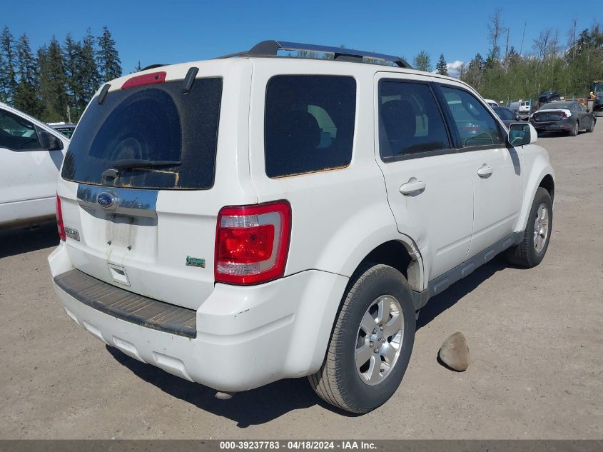 2011 Ford Escape Limited VIN: 1FMCU9EG2BKC42657 Lot: 39237783