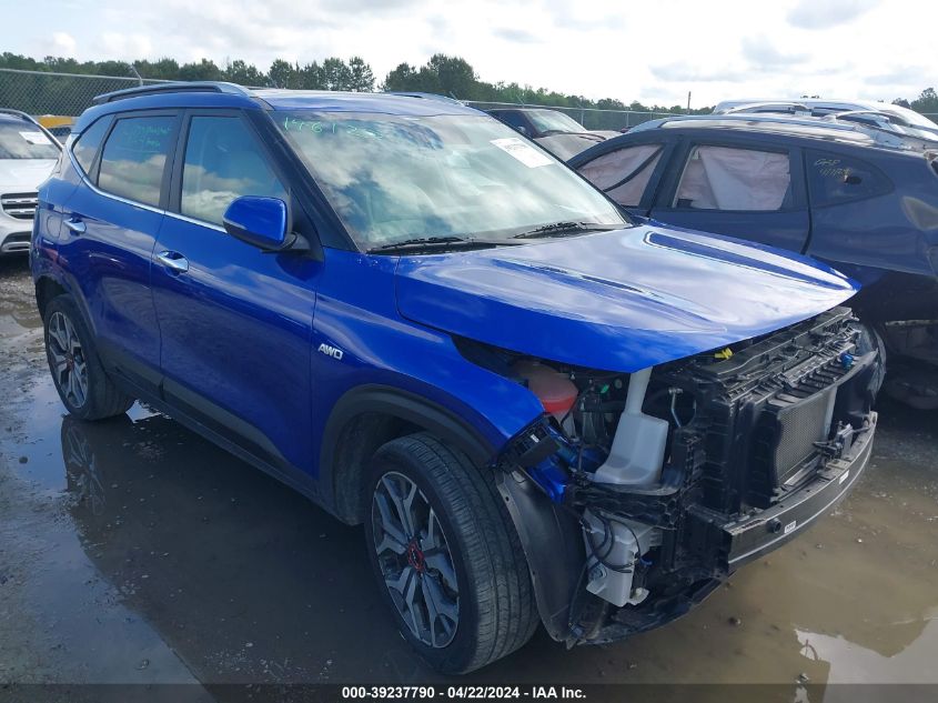 2022 Kia Seltos Sx Turbo VIN: KNDETCA20N7578765 Lot: 39237790