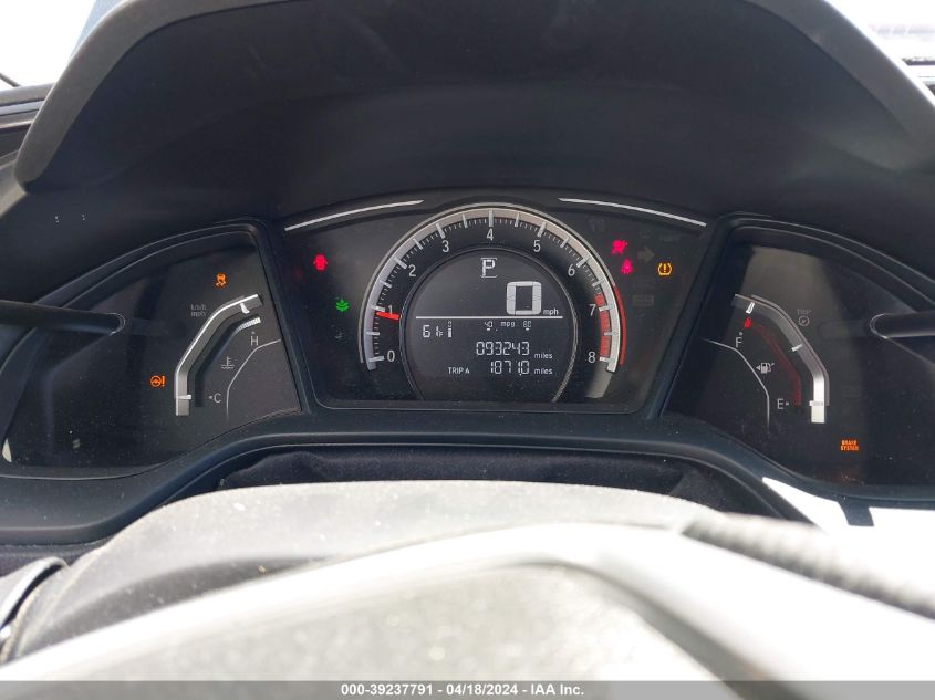 2018 Honda Civic Lx VIN: 2HGFC2F51JH543405 Lot: 39237791