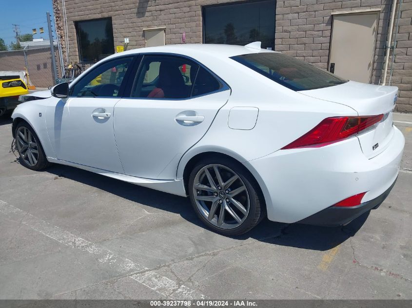 2018 Lexus Is 300 VIN: JTHBA1D22J5066284 Lot: 39237798