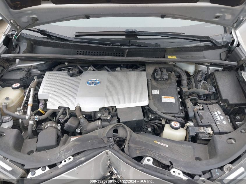 2017 Toyota Prius Two VIN: JTDKBRFU2H3567211 Lot: 39237801