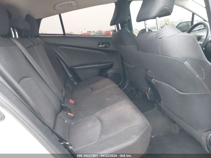 2017 Toyota Prius Two VIN: JTDKBRFU2H3567211 Lot: 39237801