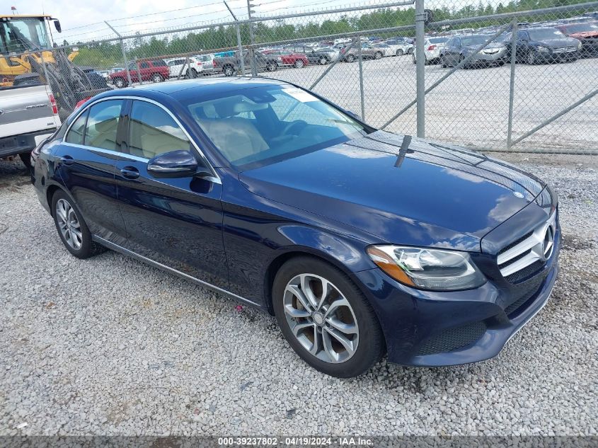 WDDWF4JB2GR160571 2016 MERCEDES-BENZ C CLASS - Image 1