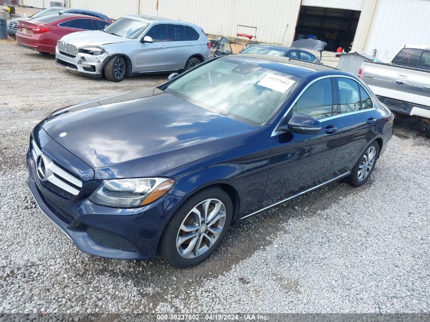 WDDWF4JB2GR160571 2016 MERCEDES-BENZ C CLASS - Image 2