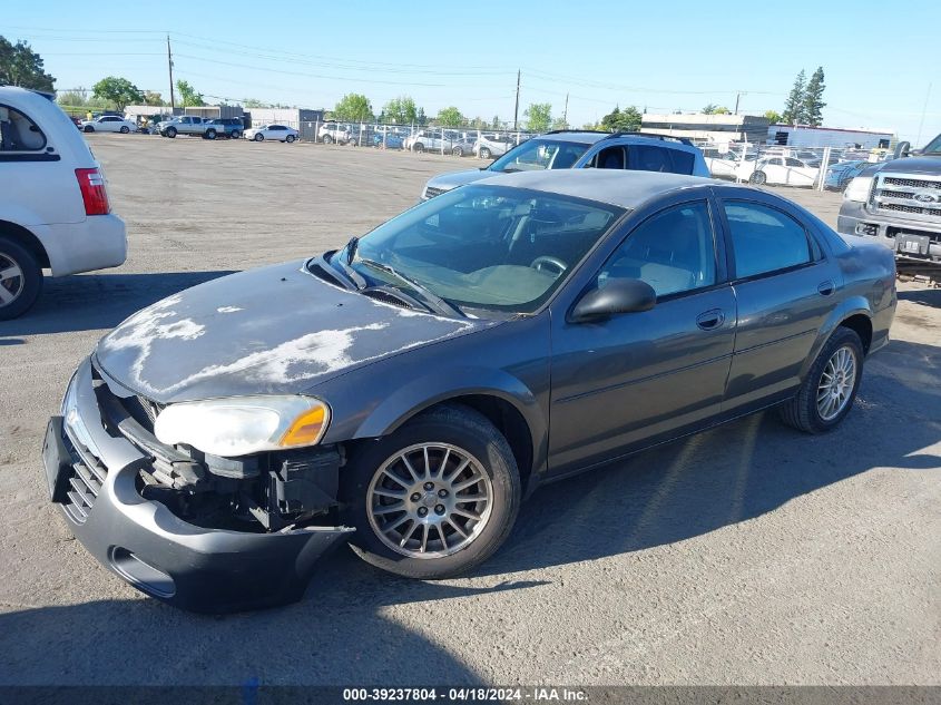 2005 Chrysler Sebring VIN: 1C3EL46J75N568393 Lot: 39237804