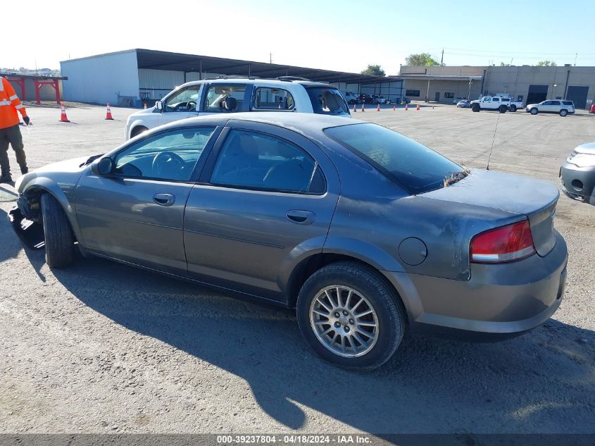 2005 Chrysler Sebring VIN: 1C3EL46J75N568393 Lot: 39237804