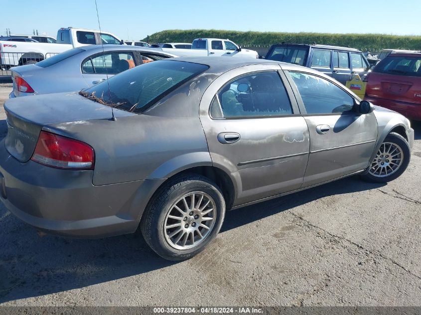 2005 Chrysler Sebring VIN: 1C3EL46J75N568393 Lot: 39237804