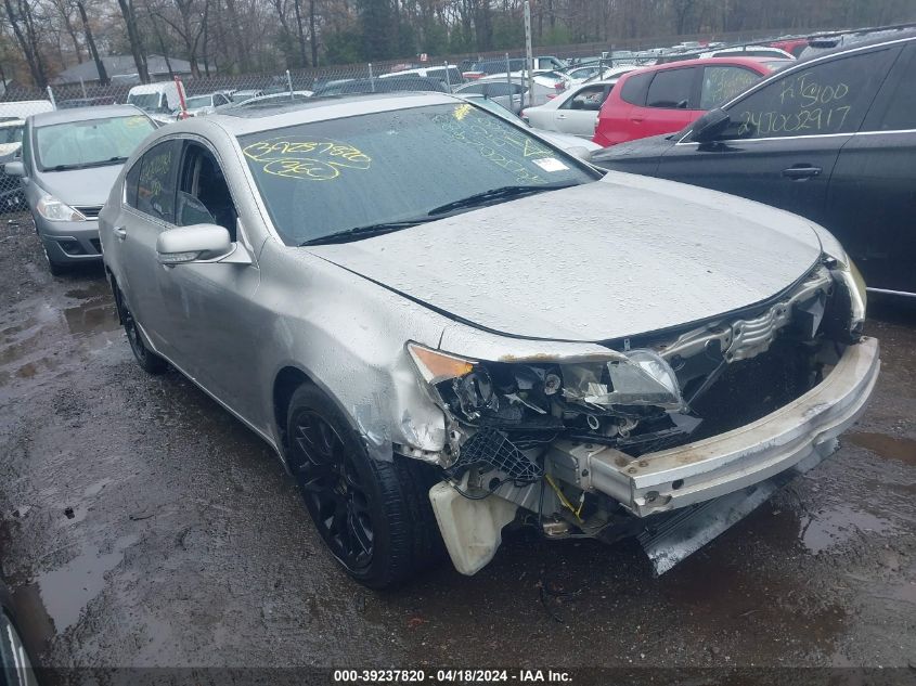 2010 Acura Tl 3.5 VIN: 19UUA8F51AA014602 Lot: 39237820