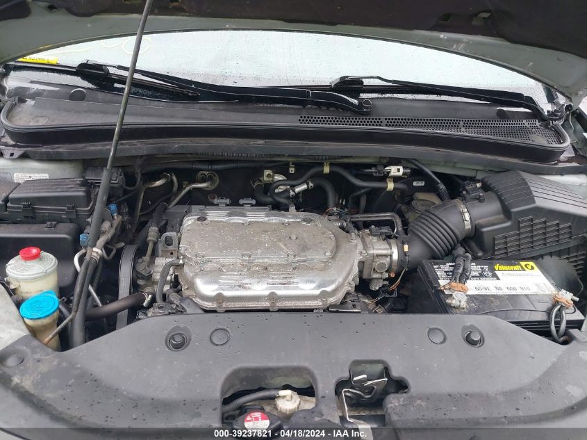 2010 Honda Odyssey Ex-L VIN: 5FNRL3H68AB016992 Lot: 39237821