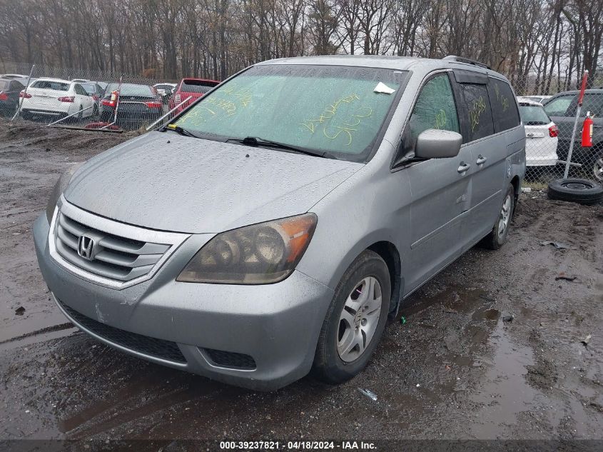 2010 Honda Odyssey Ex-L VIN: 5FNRL3H68AB016992 Lot: 39237821