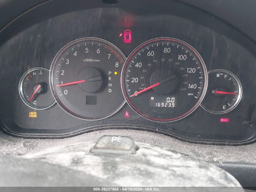 2008 Subaru Outback 2.5I/2.5I L.l. Bean Edition VIN: 4S4BP61C887312842 Lot: 39237865