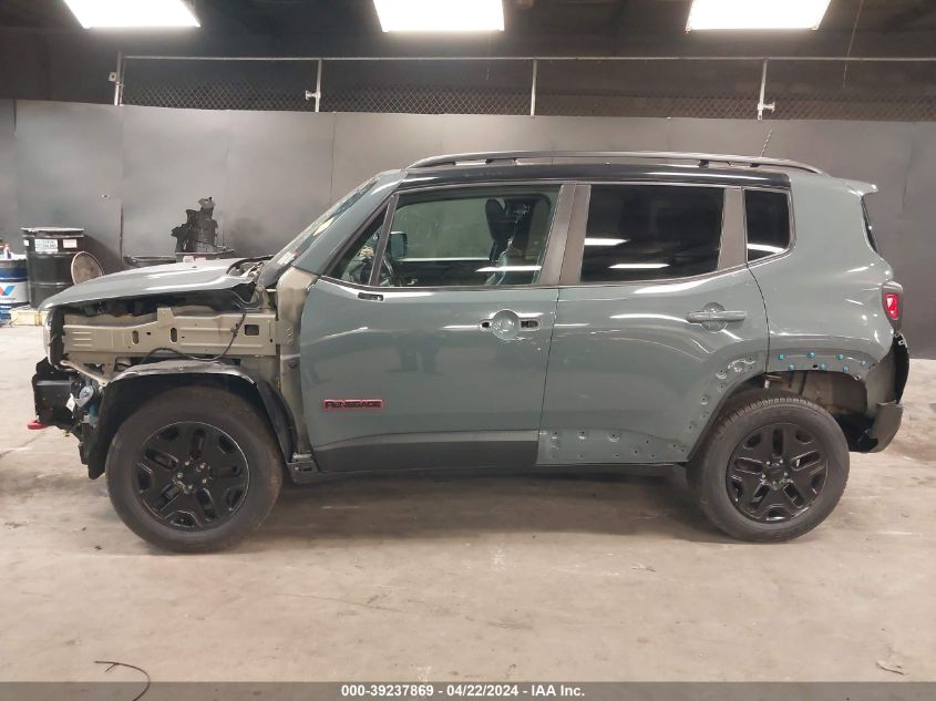 2018 Jeep Renegade Trailhawk 4X4 VIN: ZACCJBCB7JPJ02259 Lot: 39237869