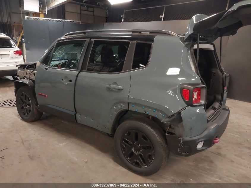 2018 Jeep Renegade Trailhawk 4X4 VIN: ZACCJBCB7JPJ02259 Lot: 39237869