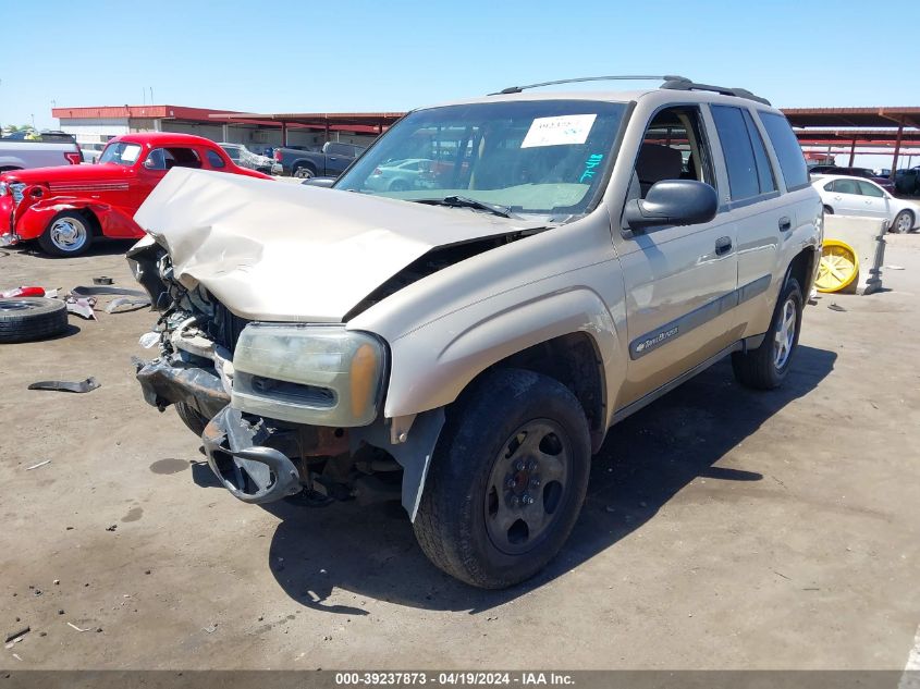 2004 Chevrolet Trailblazer Ls VIN: 1GNDS13S442206017 Lot: 39237873