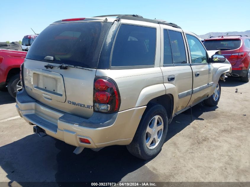 2004 Chevrolet Trailblazer Ls VIN: 1GNDS13S442206017 Lot: 39237873