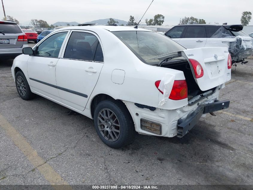 2003 Toyota Corolla Ce VIN: 1NXBR32E73Z140550 Lot: 39237898