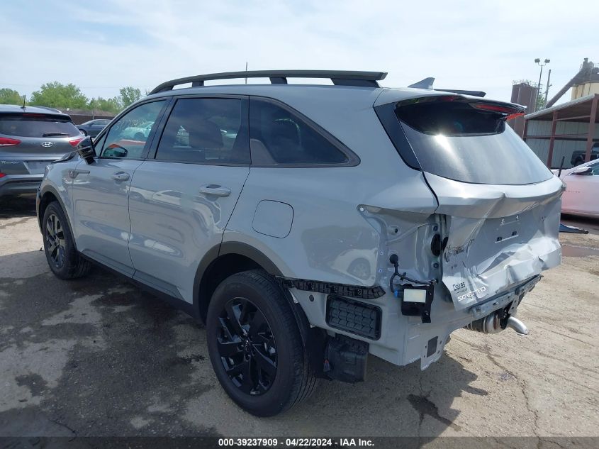 2023 Kia Sorento X-Line S VIN: 5XYRLDLC3PG195012 Lot: 39237909