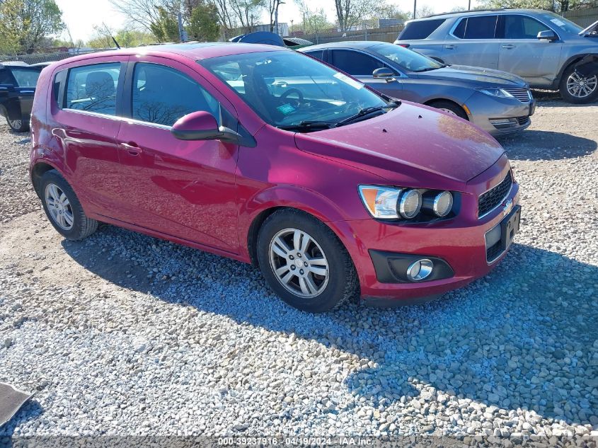 2014 Chevrolet Sonic Lt Auto VIN: 1G1JC6SH5E4123643 Lot: 39237916