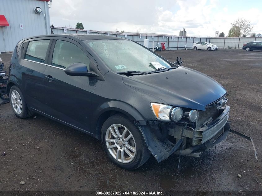 2015 Chevrolet Sonic Lt Auto VIN: 1G1JC6SB8F4154124 Lot: 39237922