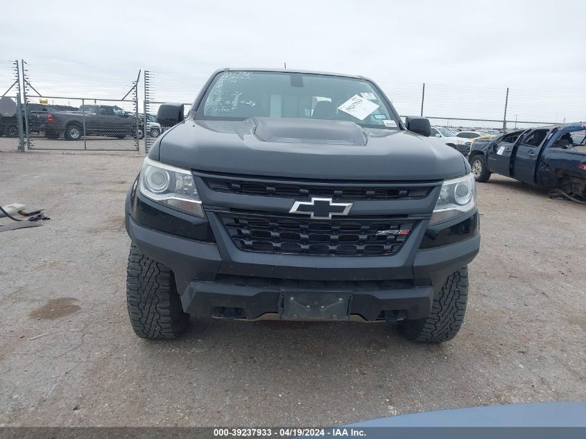 2018 Chevrolet Colorado Zr2 VIN: 1GCPTEE16J1191729 Lot: 39237933