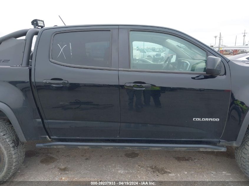 2018 Chevrolet Colorado Zr2 VIN: 1GCPTEE16J1191729 Lot: 39237933