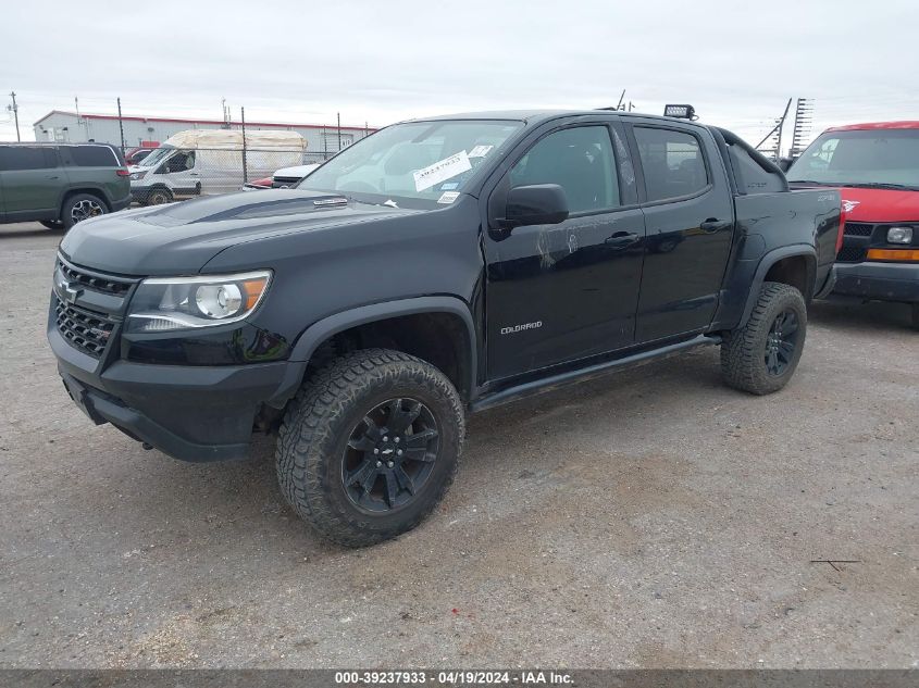 2018 Chevrolet Colorado Zr2 VIN: 1GCPTEE16J1191729 Lot: 39237933