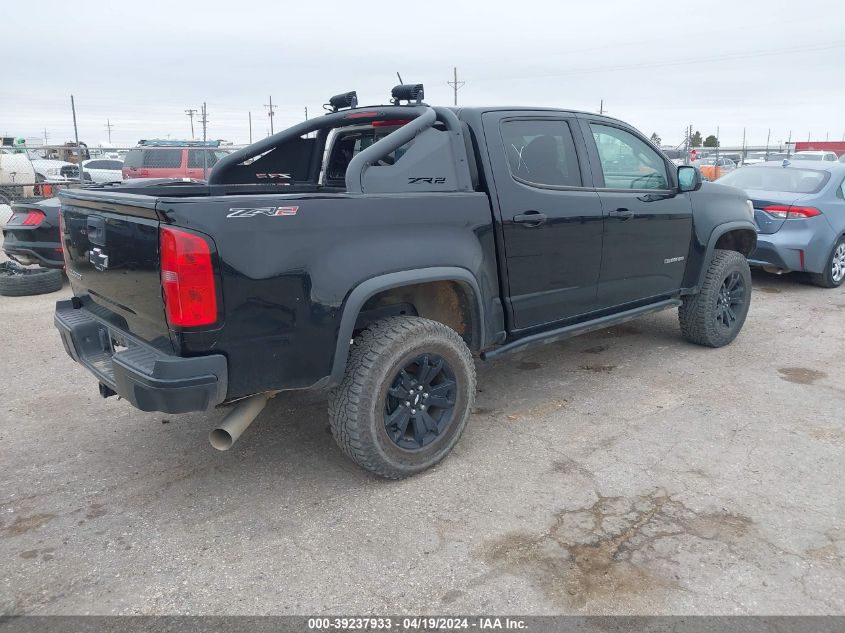 2018 Chevrolet Colorado Zr2 VIN: 1GCPTEE16J1191729 Lot: 39237933