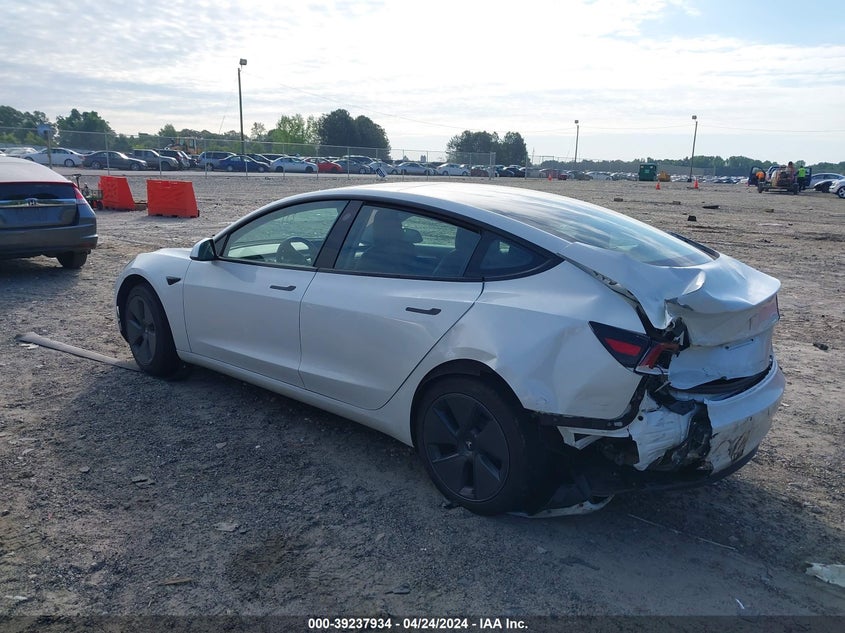 VIN 5YJ3E1EB1NF178426 2022 TESLA MODEL 3 LONG RANGE DUAL MOTOR ALL-WHEEL DRIVE