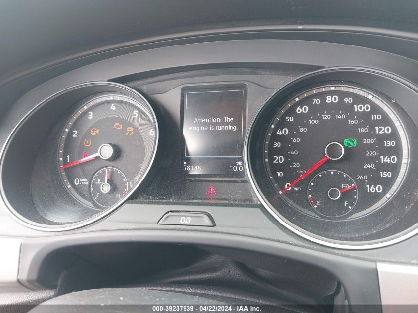 2018 Volkswagen Atlas 3.6L V6 Se W/Technology VIN: 1V2FR2CA7JC563965 Lot: 39237939