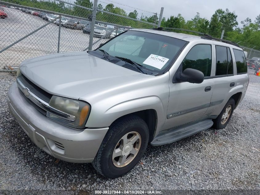 2004 Chevrolet Trailblazer Ls VIN: 1GNDS13S042229844 Lot: 39237944