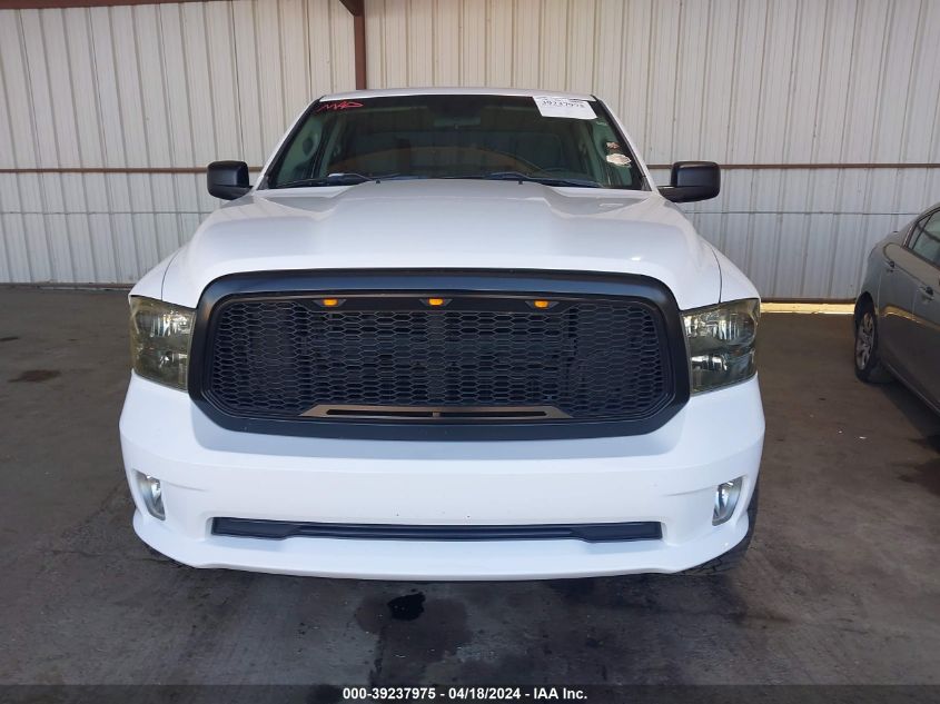 2017 Ram 1500 Express Quad Cab 4X4 6'4 Box VIN: 1C6RR7FT3HS692172 Lot: 39237975