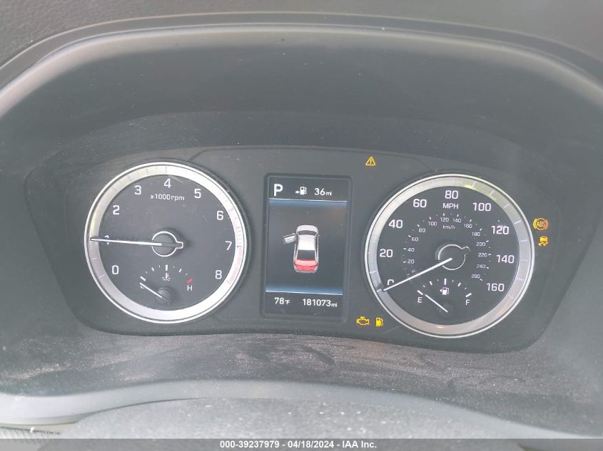 2018 Hyundai Sonata Sel VIN: 5NPE34AF9JH612533 Lot: 39237979