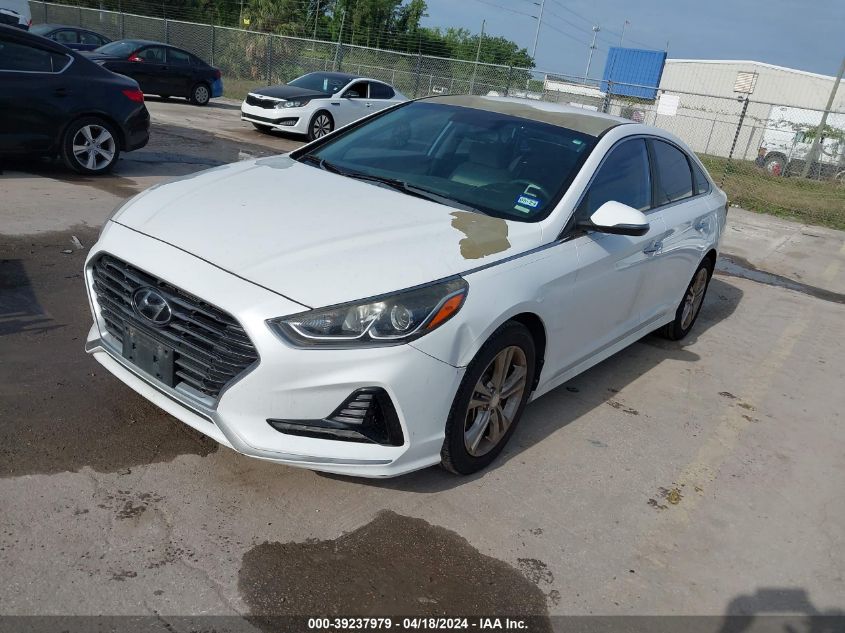 2018 Hyundai Sonata Sel VIN: 5NPE34AF9JH612533 Lot: 39237979