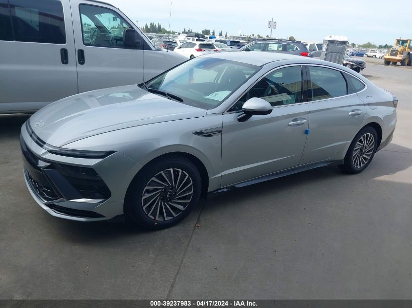 2024 HYUNDAI SONATA HYBRID SEL - KMHL34JJ1RA087798