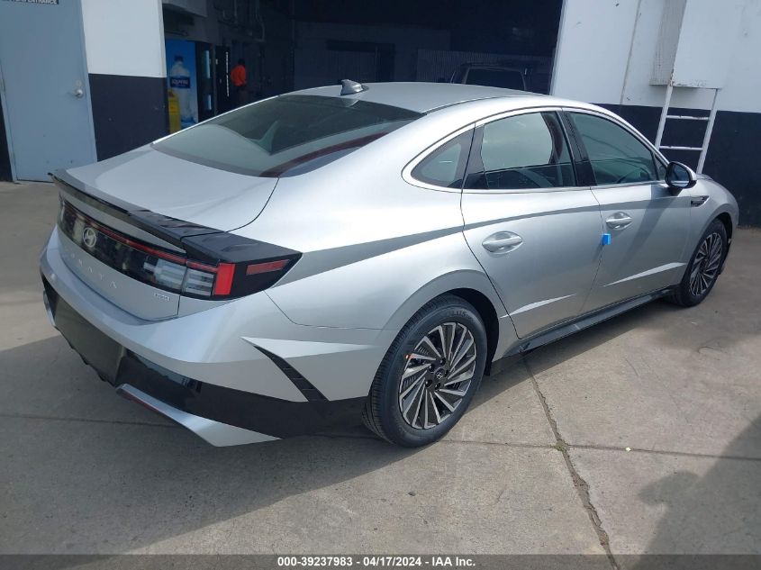 2024 HYUNDAI SONATA HYBRID SEL - KMHL34JJ1RA087798
