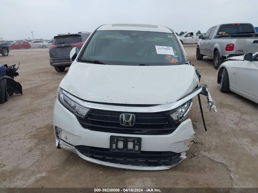 2021 Honda Odyssey Elite VIN: 5FNRL6H97MB016918 Lot: 39238008
