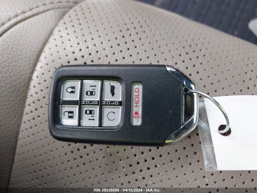 2021 Honda Odyssey Elite VIN: 5FNRL6H97MB016918 Lot: 39238008